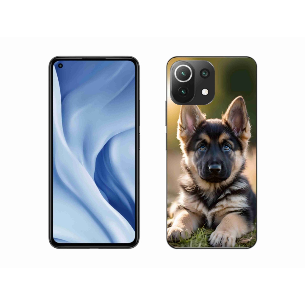 Gélový kryt mmCase na Xiaomi 11 Lite 5G NIE - nemecký ovčiak v prírode