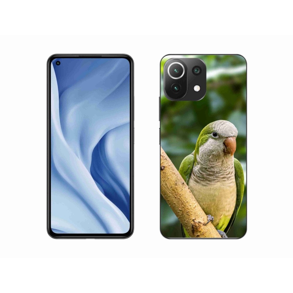 Gélový kryt mmCase na Xiaomi 11 Lite 5G NE - papagáj mníšok