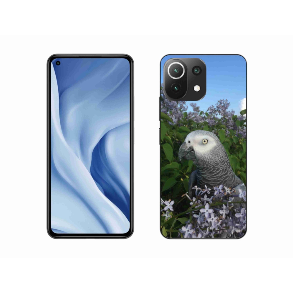 Gélový kryt mmCase na Xiaomi 11 Lite 5G NE - papagáj žako