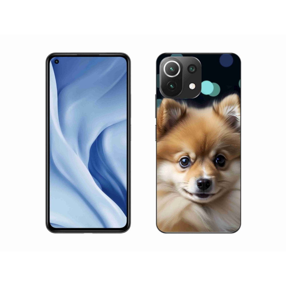 Gélový kryt mmCase na Xiaomi 11 Lite 5G NIE - roztomilý pomeranian