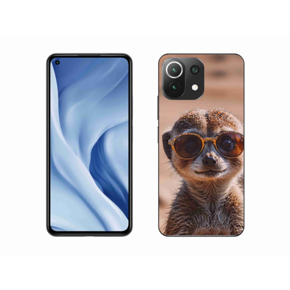 Gélový kryt mmCase na Xiaomi 11 Lite 5G NE - štýlová surikata