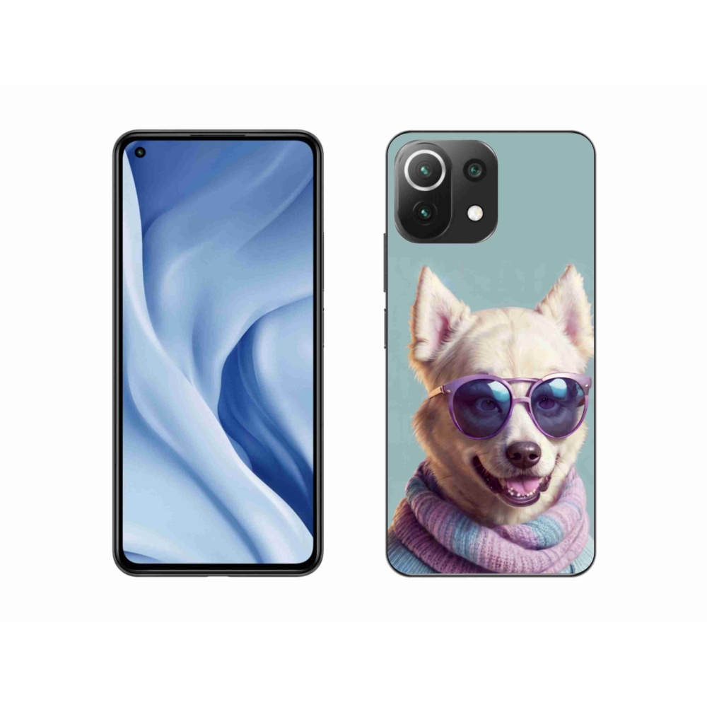 Gélový kryt mmCase na Xiaomi 11 Lite 5G NE - štýlový nemecký špic