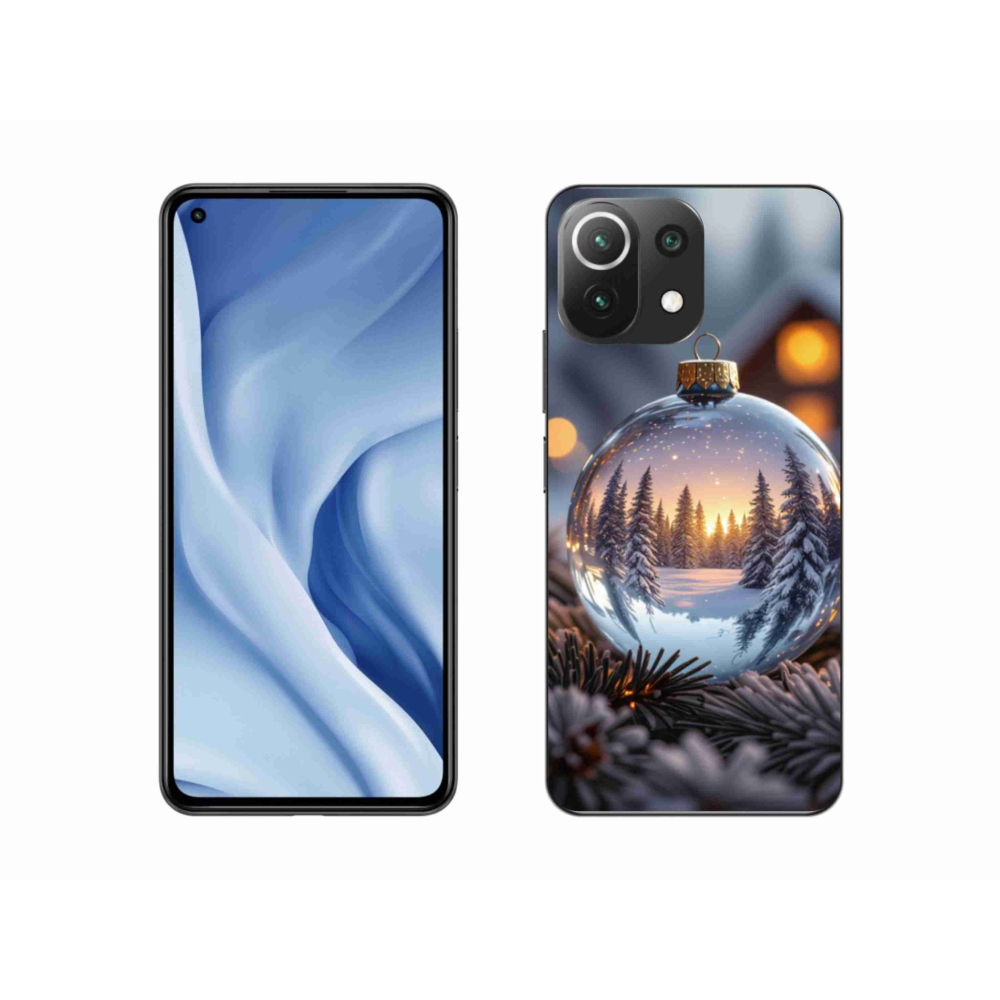 Gélový kryt mmCase na Xiaomi 11 Lite 5G NE - vianočná ozdoba