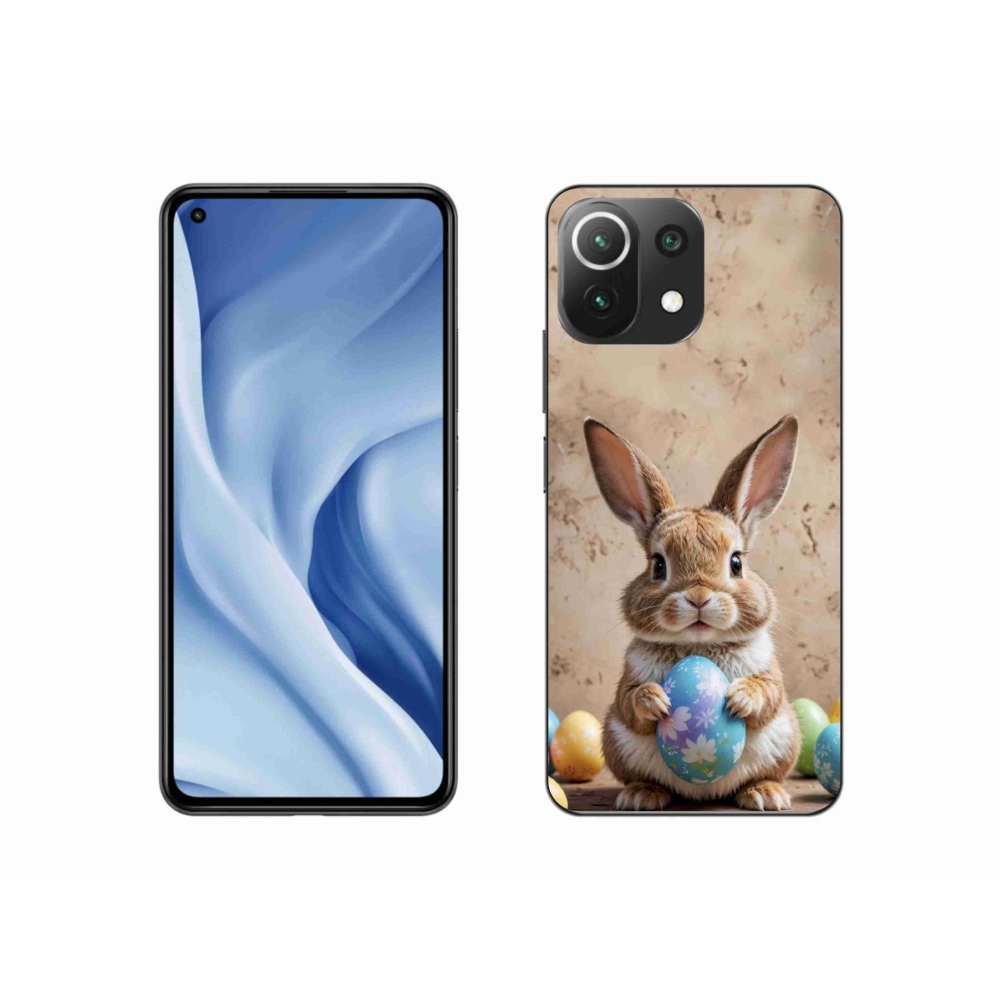 Gélový kryt mmCase na Xiaomi 11 Lite 5G NIE - veľkonočný zajačik