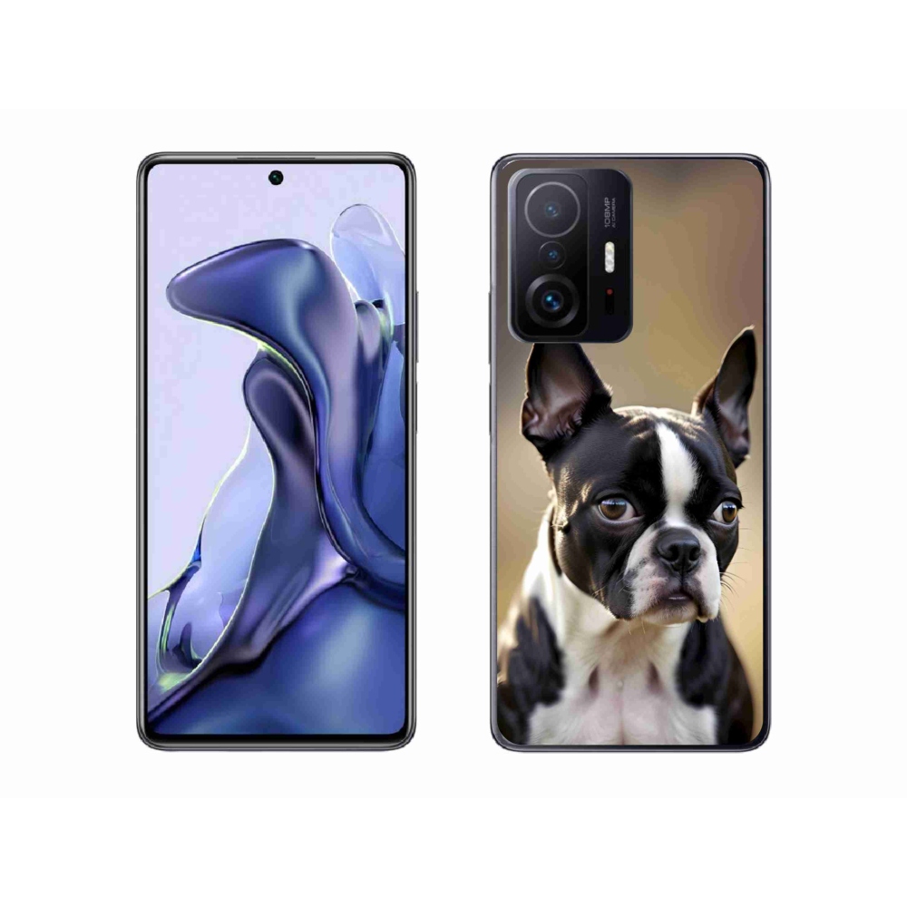 Gélový kryt mmCase na Xiaomi 11T - bostonský teriér