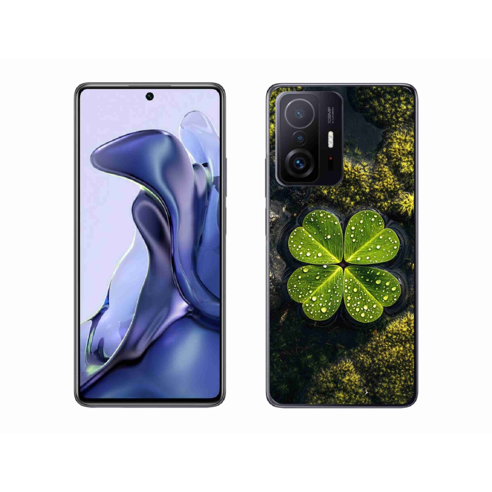 Gélový kryt mmCase na Xiaomi 11T - štvorlístok