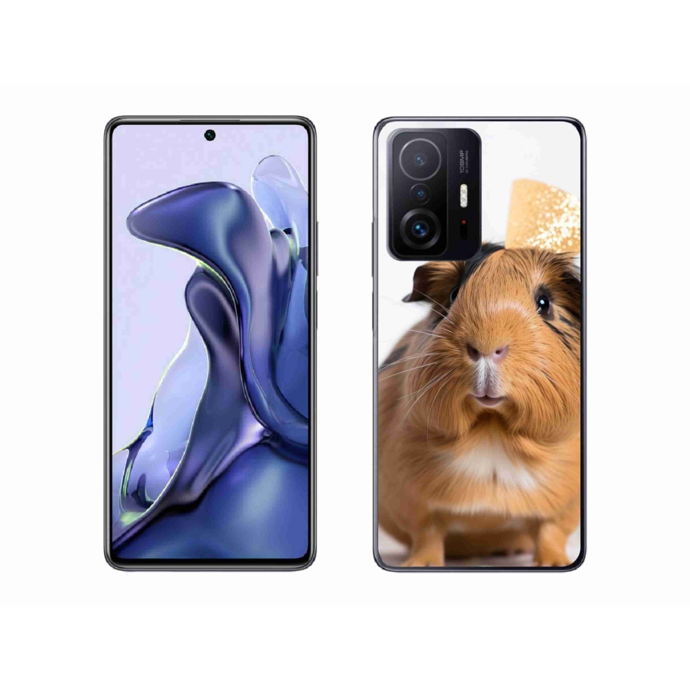 Gélový kryt mmCase na Xiaomi 11T - hnedé morča