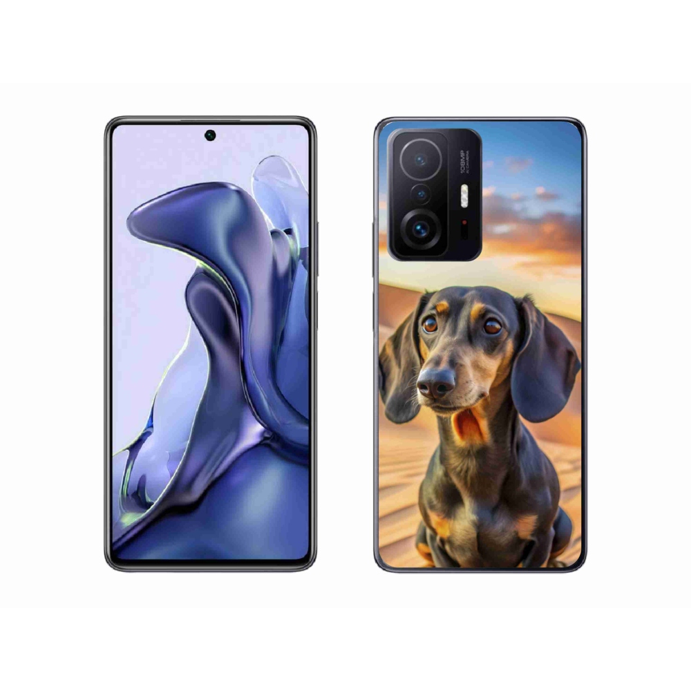 Gélový kryt mmCase na Xiaomi 11T - jazvečík 3