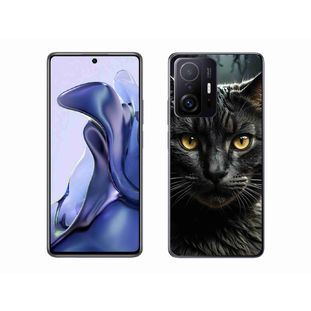 Gélový kryt mmCase na Xiaomi 11T - mačacie pohľad 3