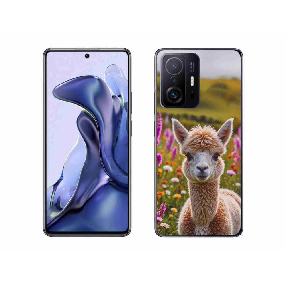 Gélový kryt mmCase na Xiaomi 11T - lama na lúke