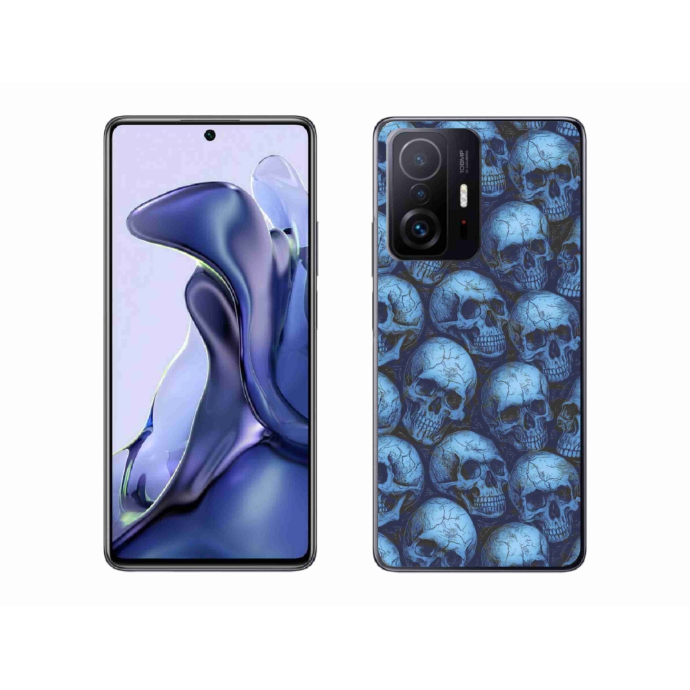 Gélový kryt mmCase na Xiaomi 11T - lebky