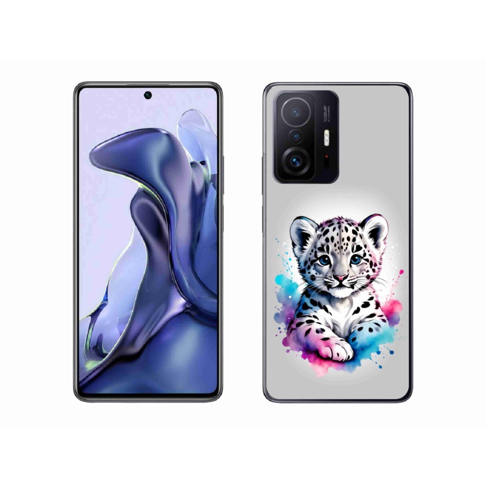 Gélový kryt mmCase na Xiaomi 11T - leopardej mláďa