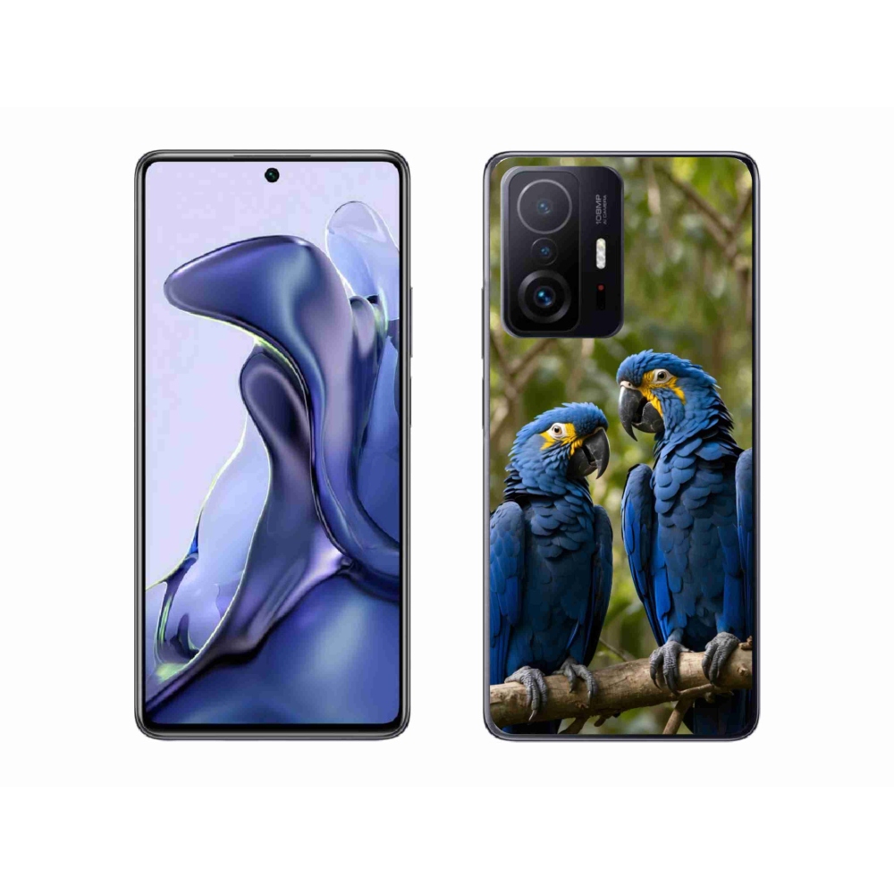 Gélový kryt mmCase na Xiaomi 11T - papagájové duo