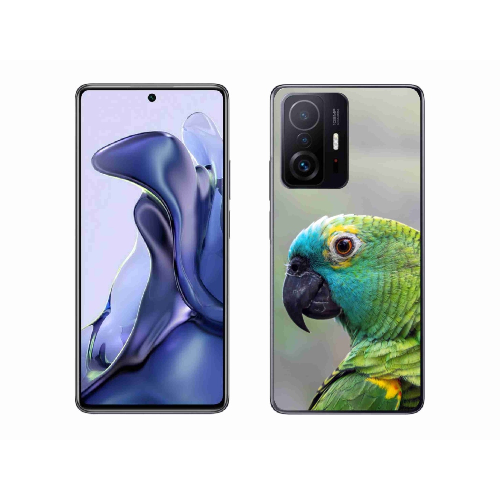 Gélový kryt mmCase na Xiaomi 11T - papagáj amazoňan
