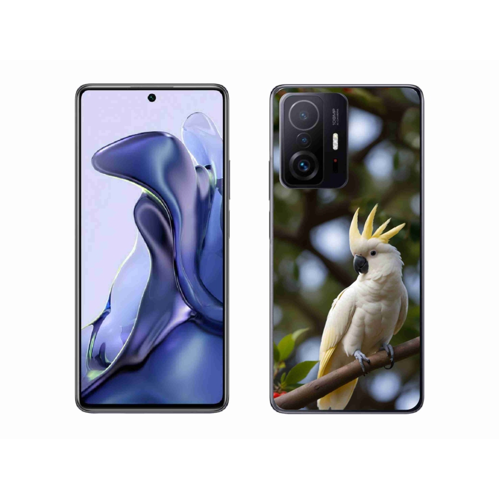 Gélový kryt mmCase na Xiaomi 11T - papagáj kakadu 3