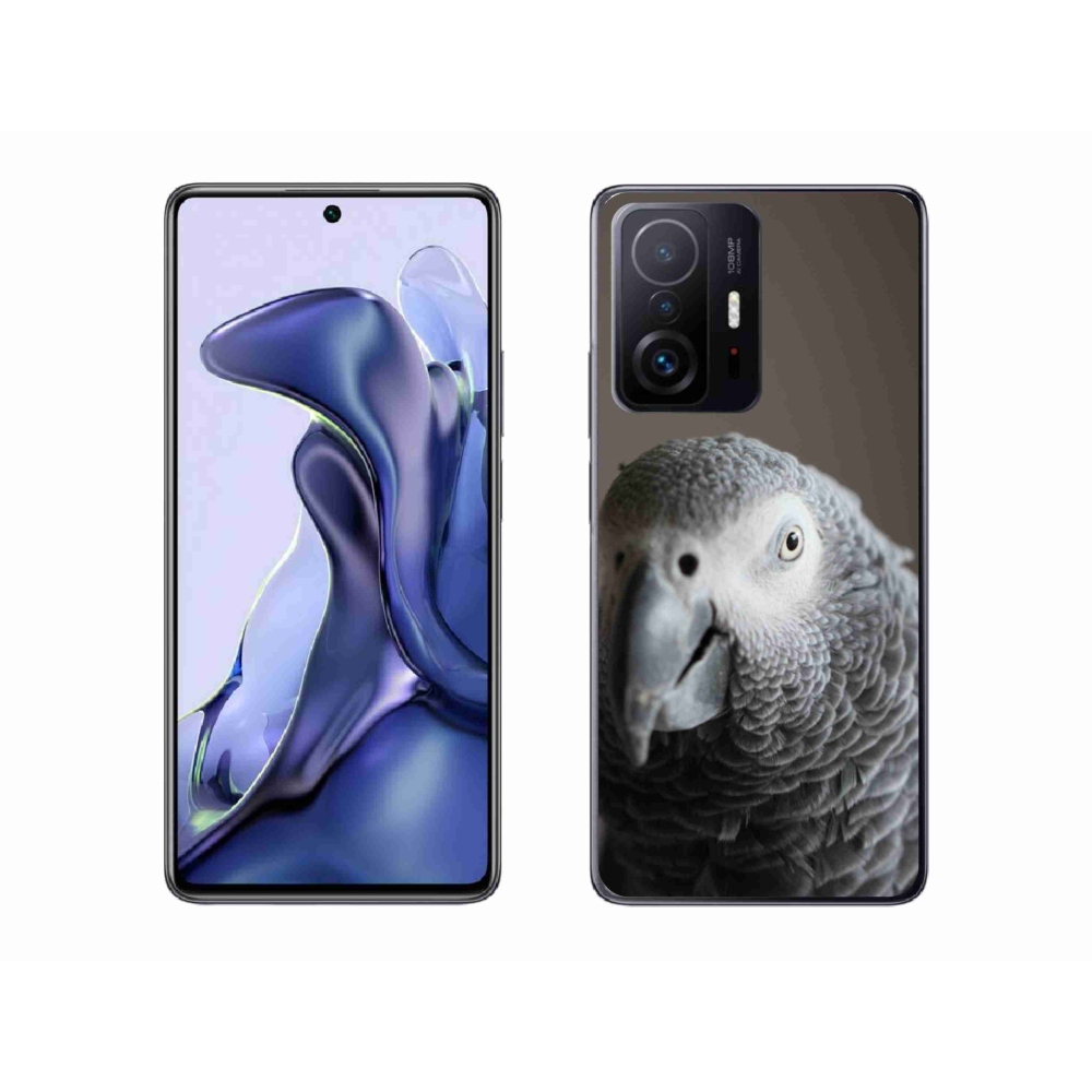 Gélový kryt mmCase na Xiaomi 11T - papagáj žako 2