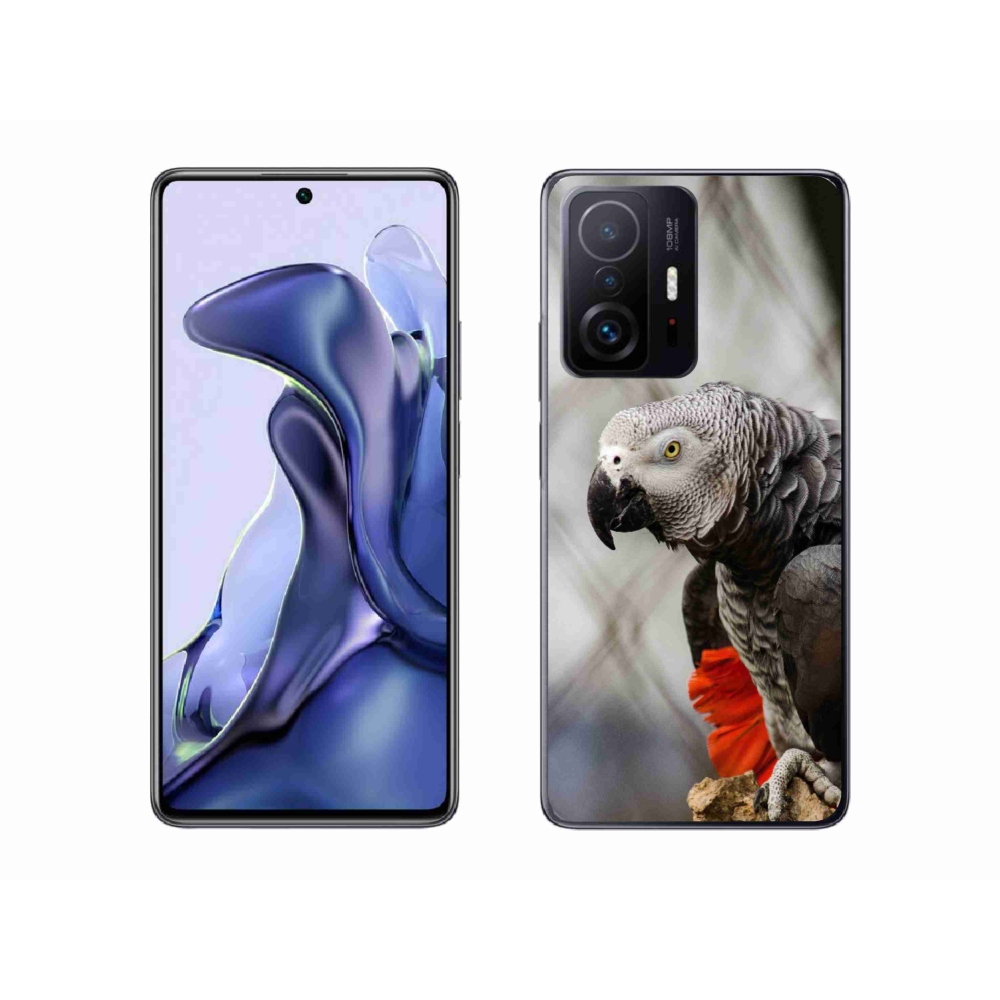 Gélový kryt mmCase na Xiaomi 11T - papagáj žako 3