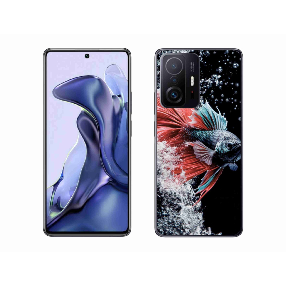 Gélový kryt mmCase na Xiaomi 11T Pro - bojovníčka pestrá