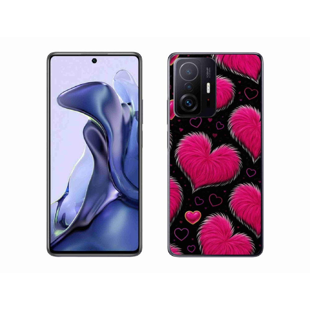 Gélový kryt mmCase na Xiaomi 11T Pro - hebké srdce