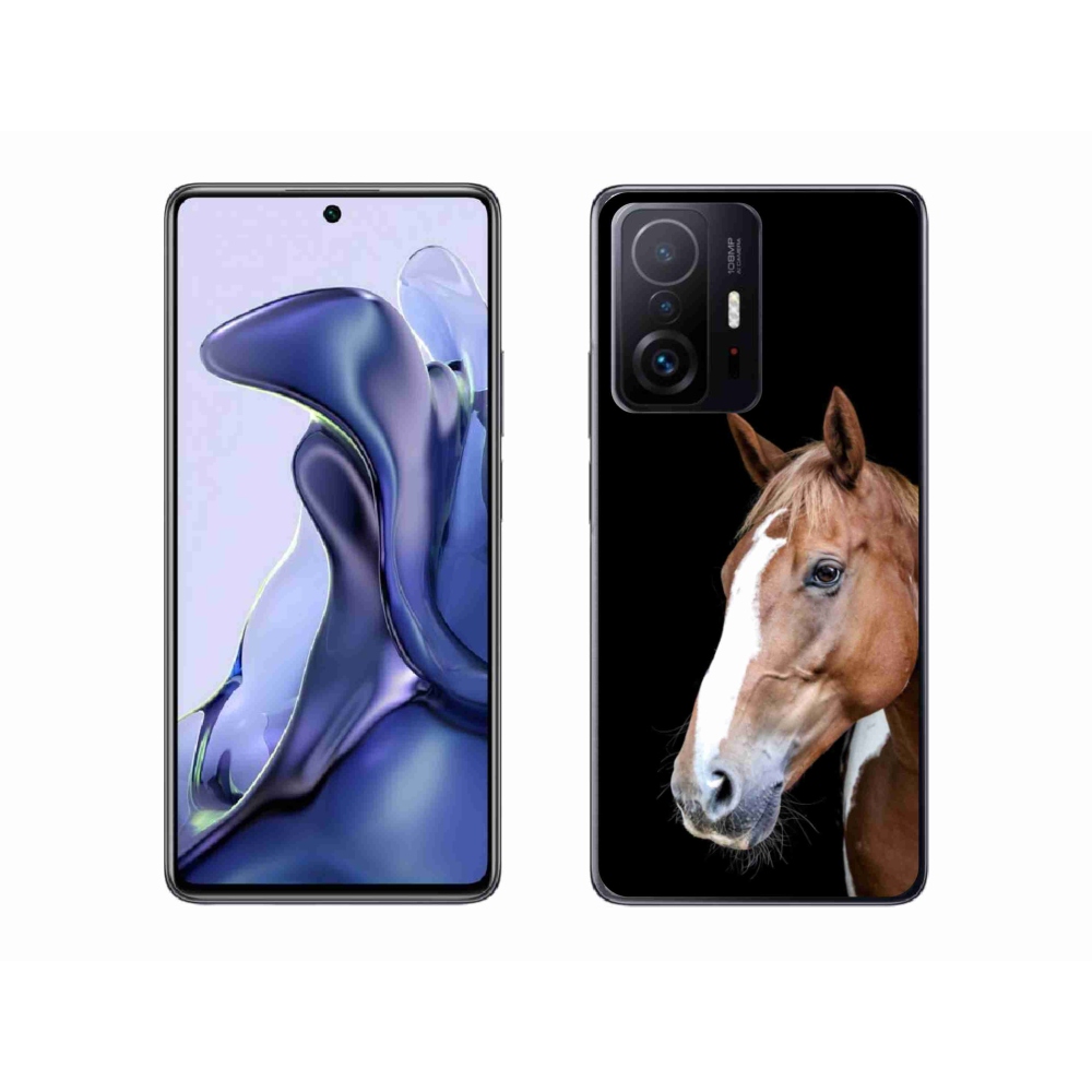 Gélový kryt mmCase na Xiaomi 11T Pro - hnedý kôň 3