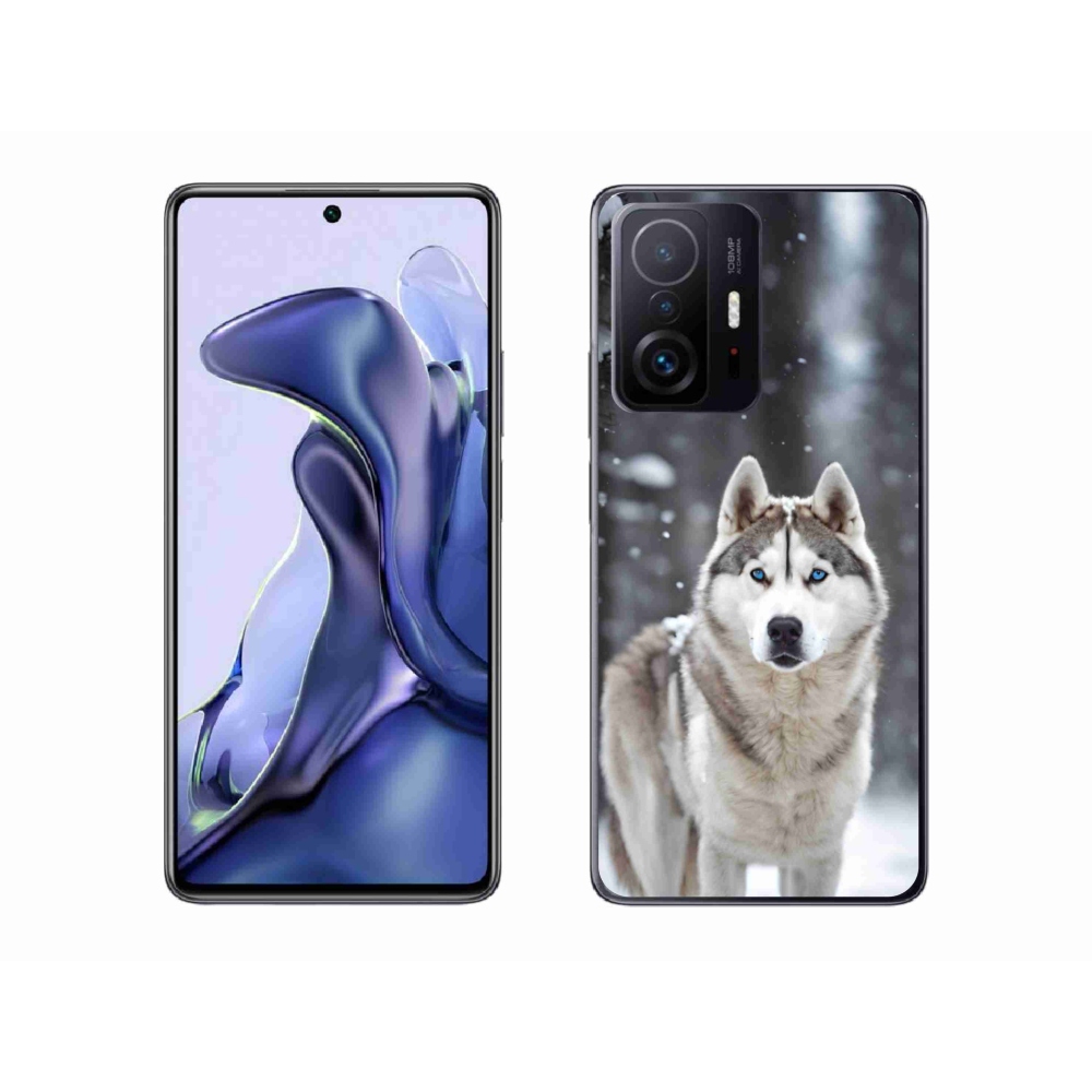 Gélový kryt mmCase na Xiaomi 11T Pro - husky 2