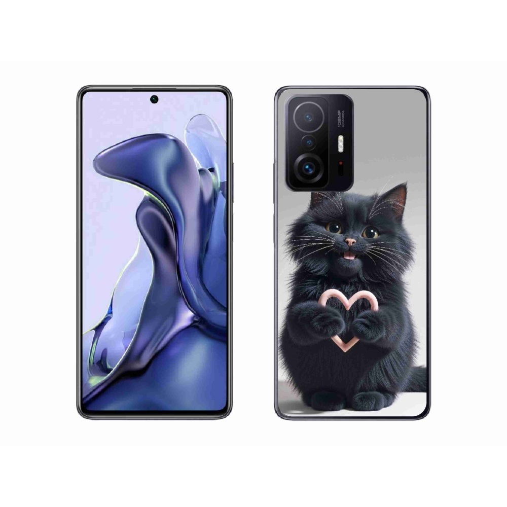 Gélový kryt mmCase na Xiaomi 11T Pro - mačacia láska 3
