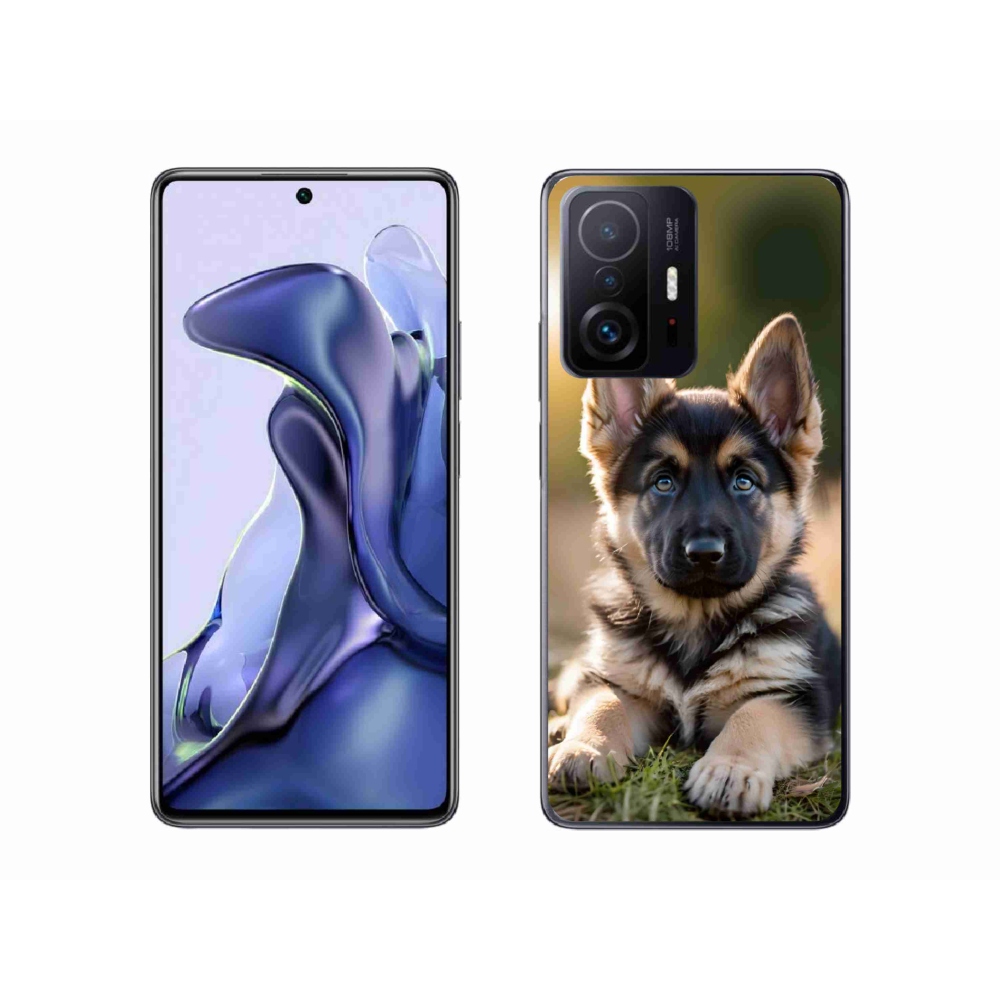 Gélový kryt mmCase na Xiaomi 11T Pro - nemecký ovčiak v prírode