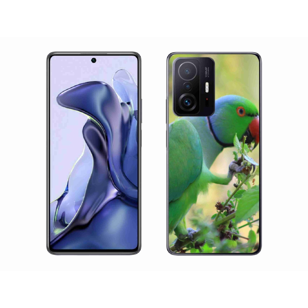 Gélový kryt mmCase na Xiaomi 11T Pro - papagáj Alexandr