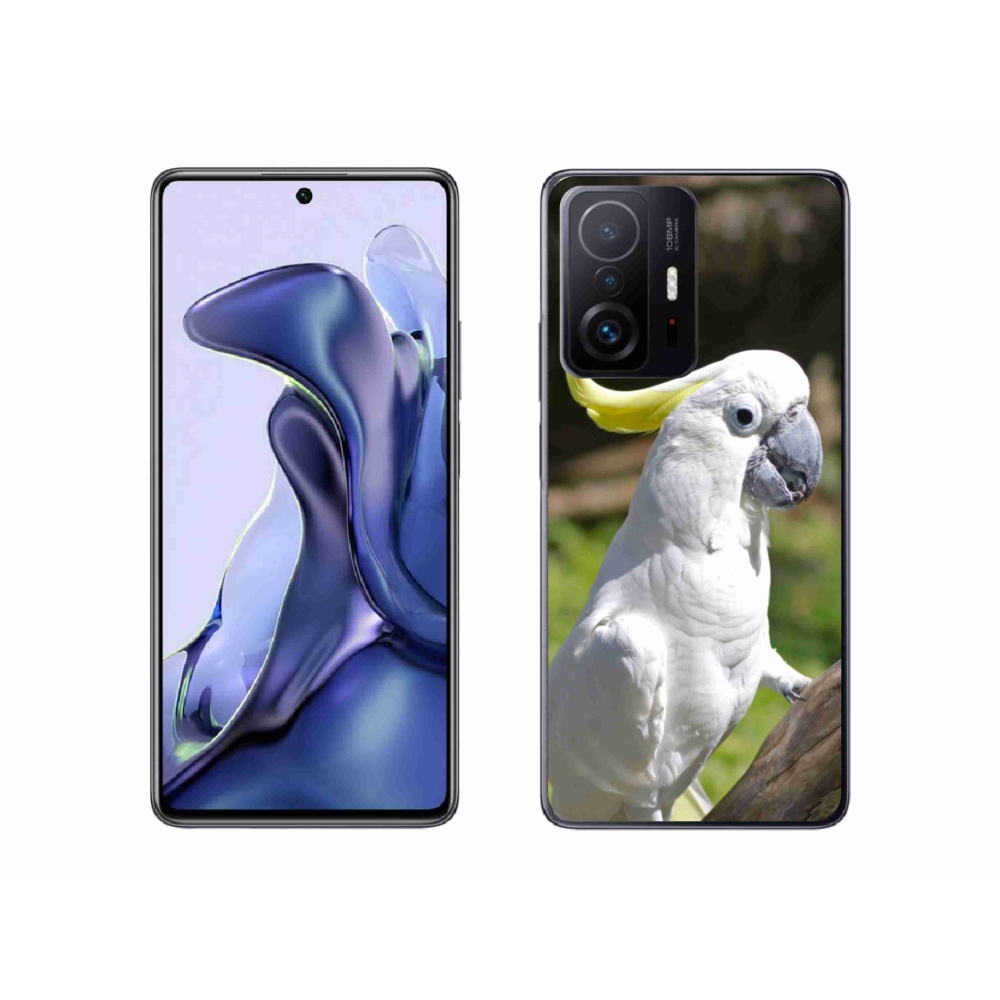 Gélový kryt mmCase na Xiaomi 11T Pro - papagáj kakadu 2