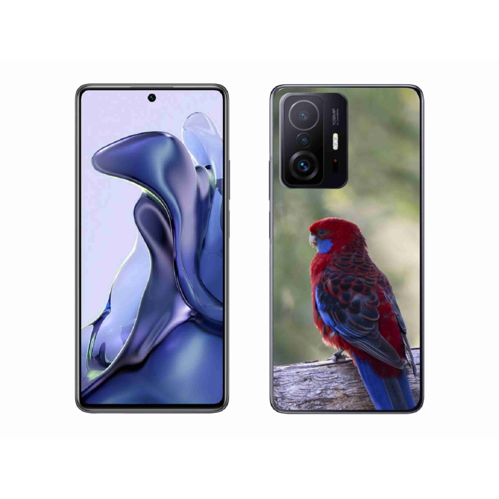 Gélový kryt mmCase na Xiaomi 11T Pro - papagáj rosela