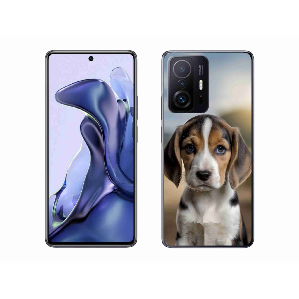Gélový kryt mmCase na Xiaomi 11T Pro - roztomilý bígl