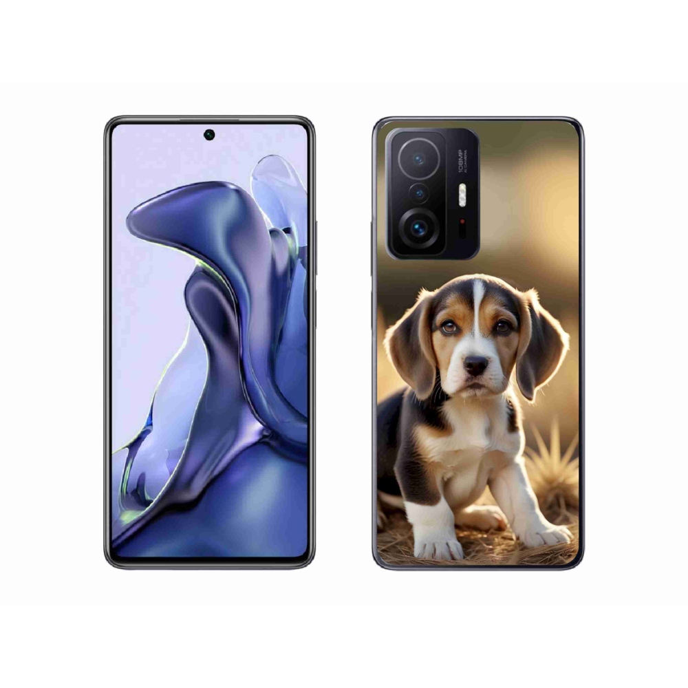 Gélový kryt mmCase na Xiaomi 11T Pro - roztomilý bígl
