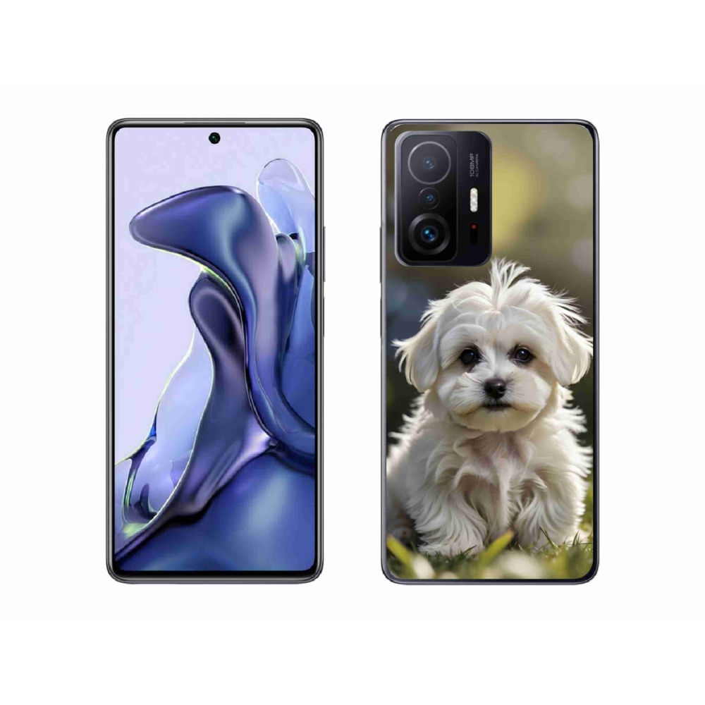 Gélový kryt mmCase na Xiaomi 11T Pro - roztomilý maltézsky psík