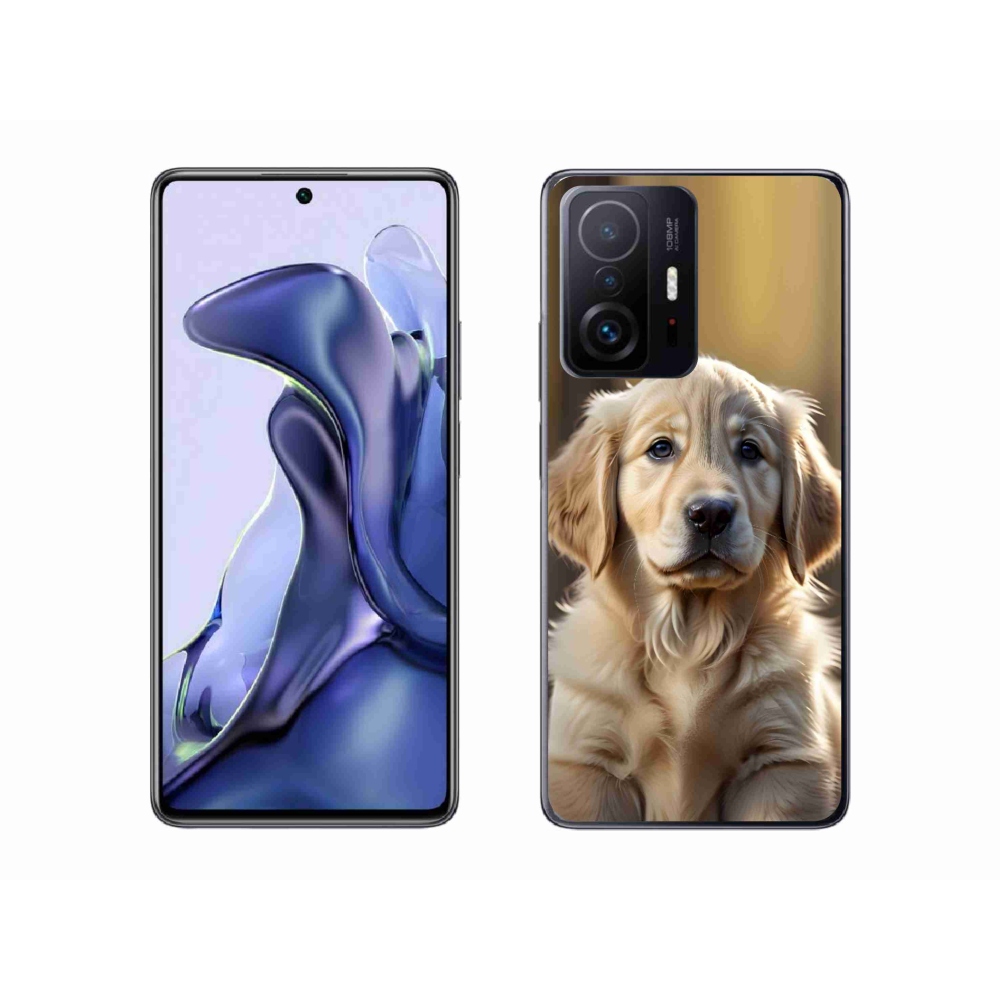 Gélový kryt mmCase na Xiaomi 11T Pro - roztomilý zlatý retriever