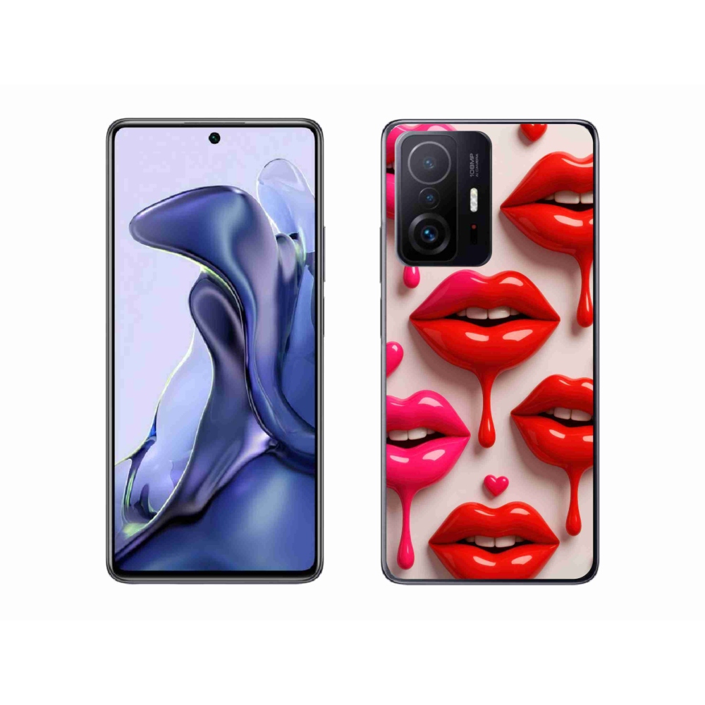 Gélový kryt mmCase na Xiaomi 11T Pro - pery 2