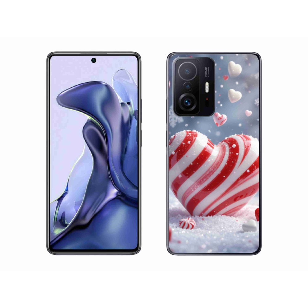 Gélový kryt mmCase na Xiaomi 11T Pro - sladké srdce