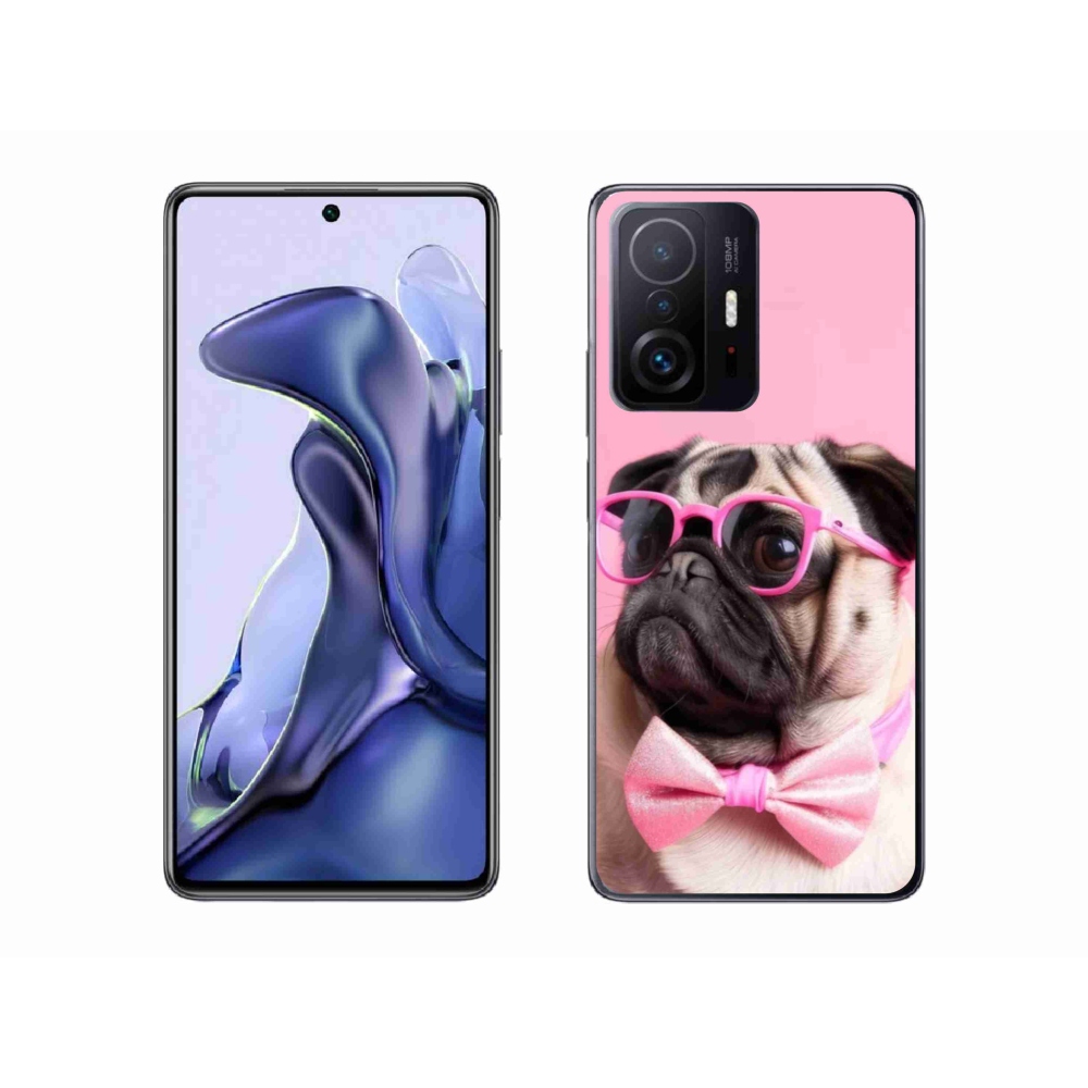 Gélový kryt mmCase na Xiaomi 11T Pro - štýlový mops
