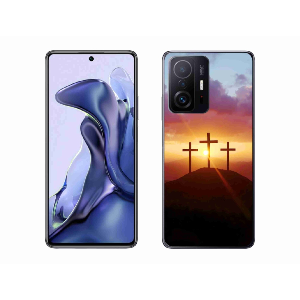Gélový kryt mmCase na Xiaomi 11T Pro - tri kríža