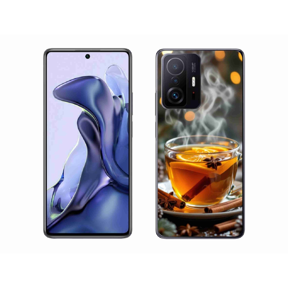 Gélový kryt mmCase na Xiaomi 11T Pro - vianočný punč