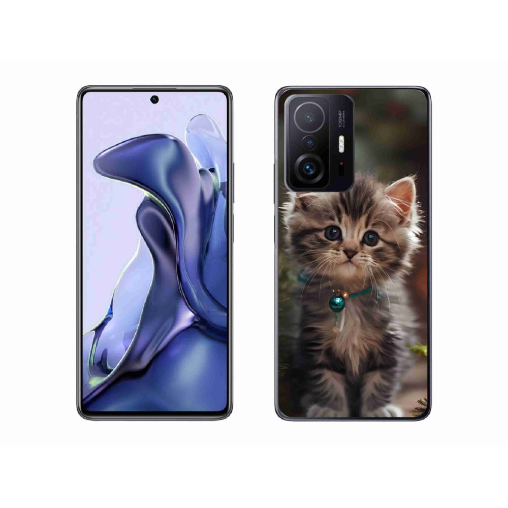 Gélový kryt mmCase na Xiaomi 11T - roztomilé mačiatko 11