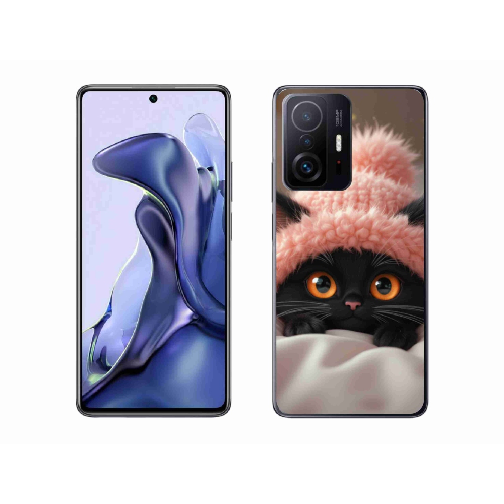 Gélový kryt mmCase na Xiaomi 11T - roztomilé mačiatko 7