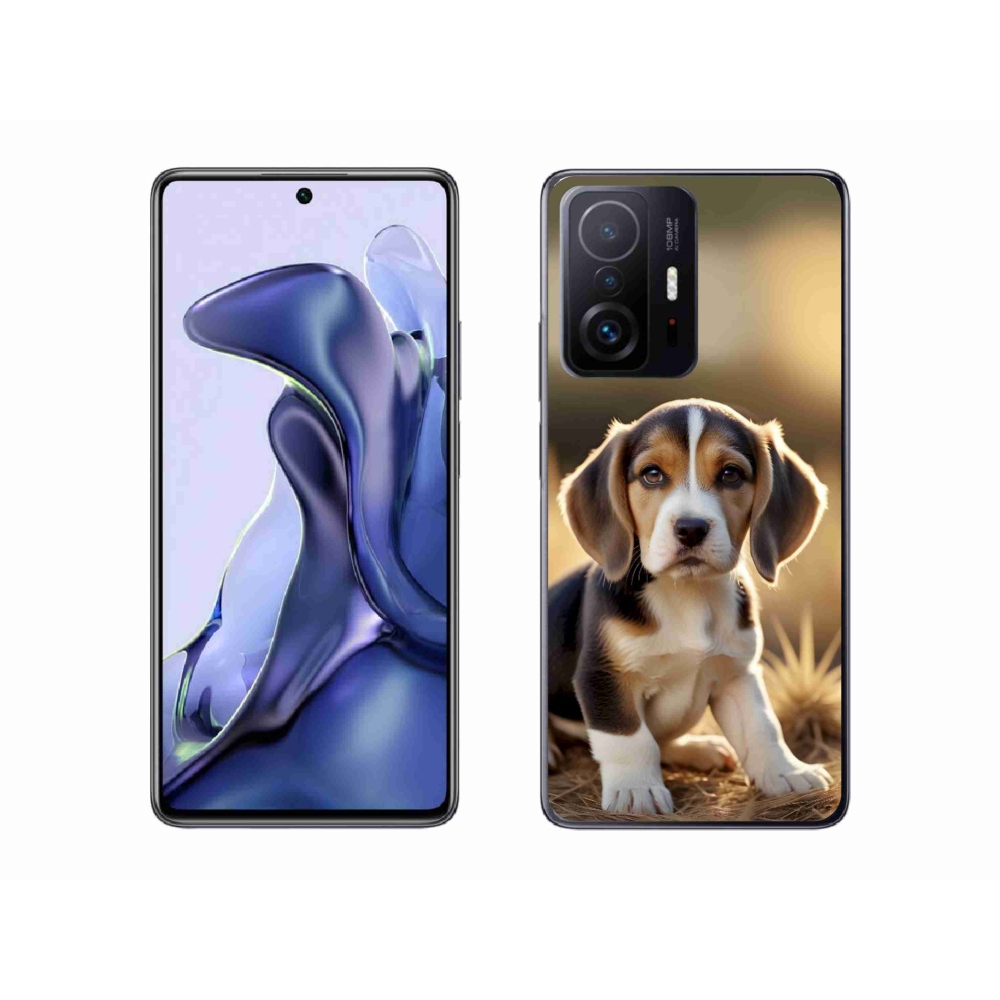 Gélový kryt mmCase na Xiaomi 11T - roztomilý bígl