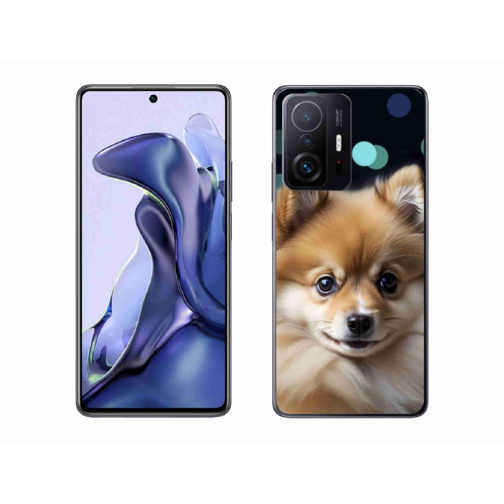 Gélový kryt mmCase na Xiaomi 11T - roztomilý pomeranian