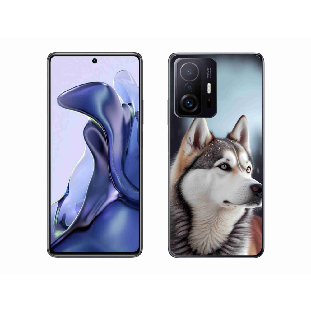 Gélový kryt mmCase na Xiaomi 11T - sibírsky husky