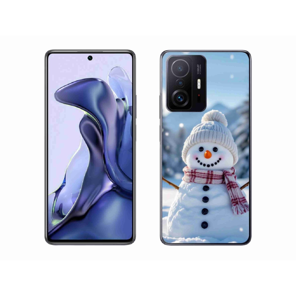 Gélový kryt mmCase na Xiaomi 11T - snehuliak 3