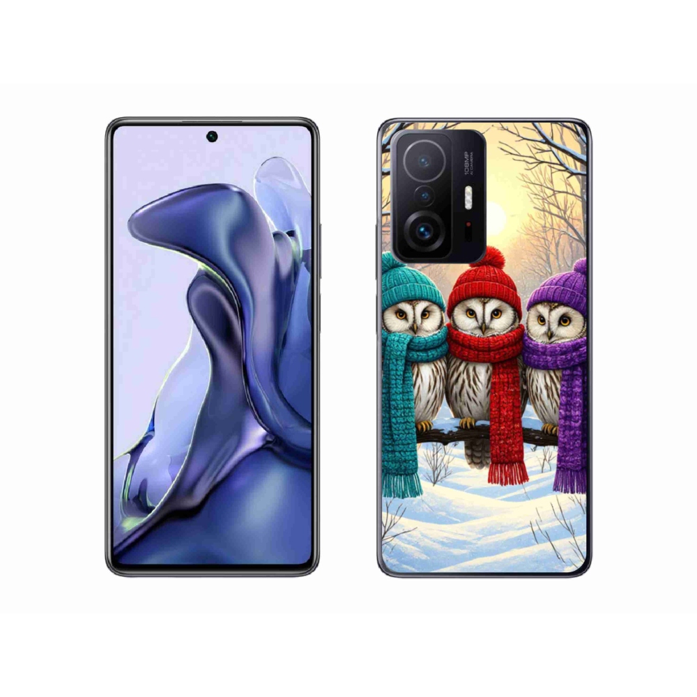 Gélový kryt mmCase na Xiaomi 11T - soví priatelia