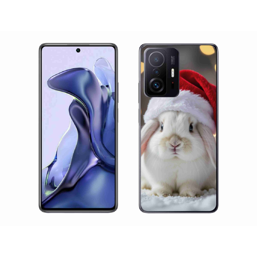 Gélový kryt mmCase na Xiaomi 11T - vianočný králik