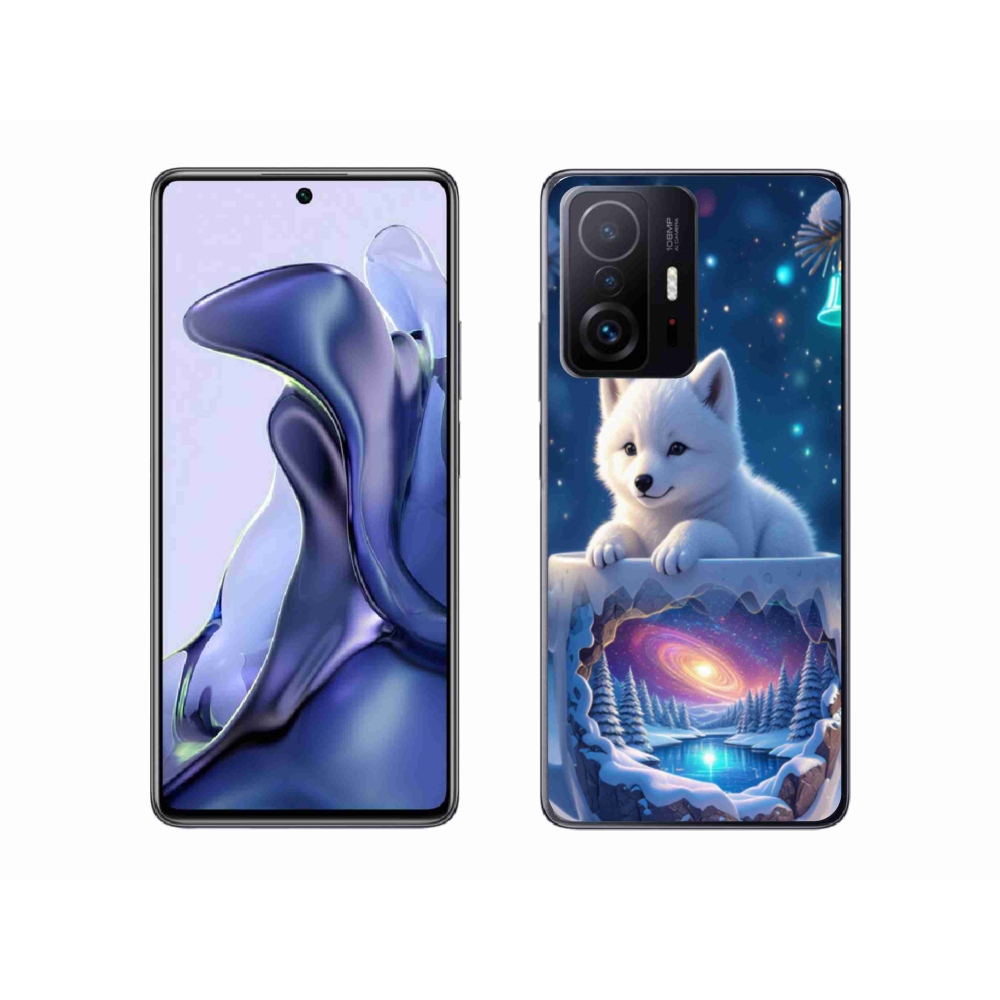 Gélový kryt mmCase na Xiaomi 11T - vianočné šteňa