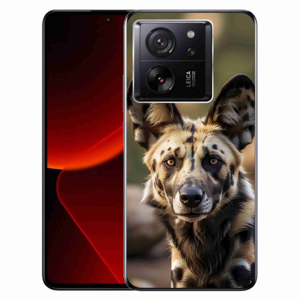 Gélový kryt mmCase na Xiaomi 13T/13T Pro - africký divoký pes