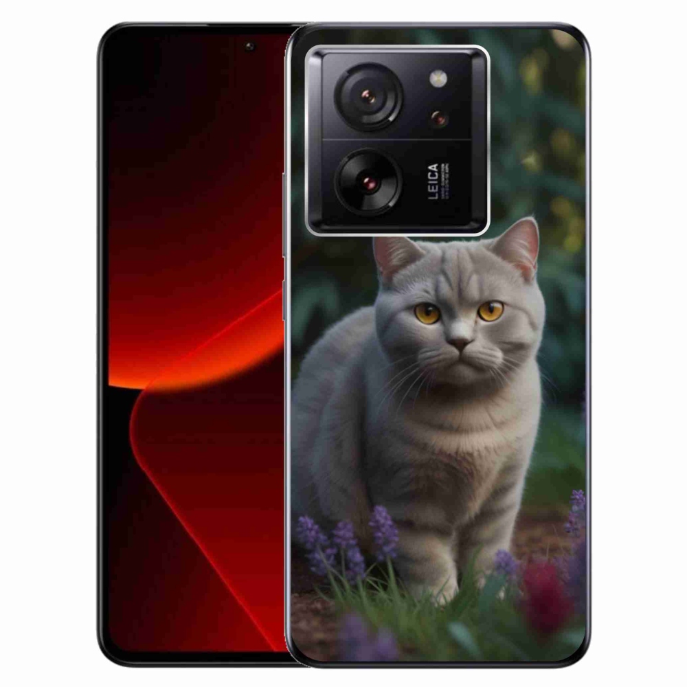Gélový kryt mmCase na Xiaomi 13T/13T Pro - britská mačka
